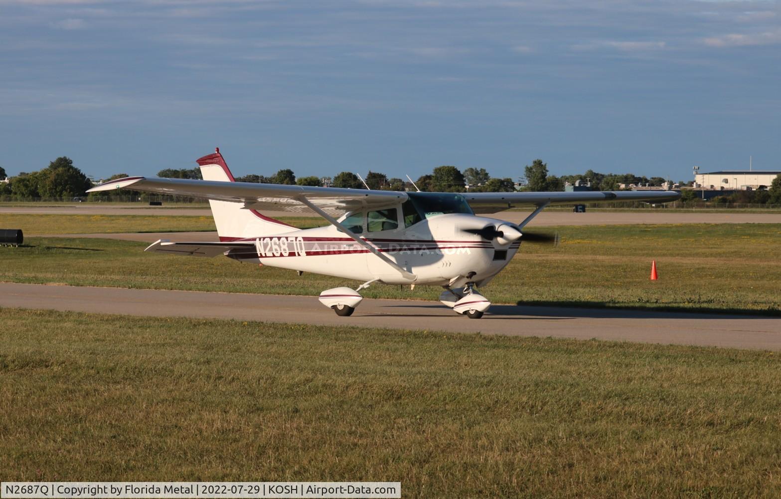 N2687Q, 1966 Cessna 182K Skylane C/N 18257887, OSH 2022