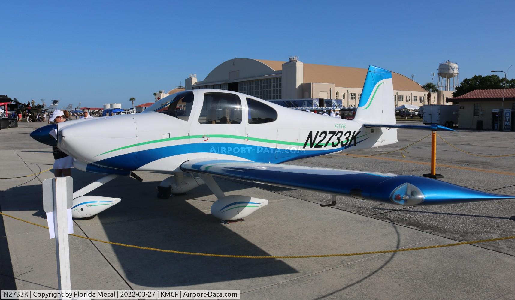 N2733K, 2006 Vans RV-10 C/N 40517, MacDill Air Fest 2022