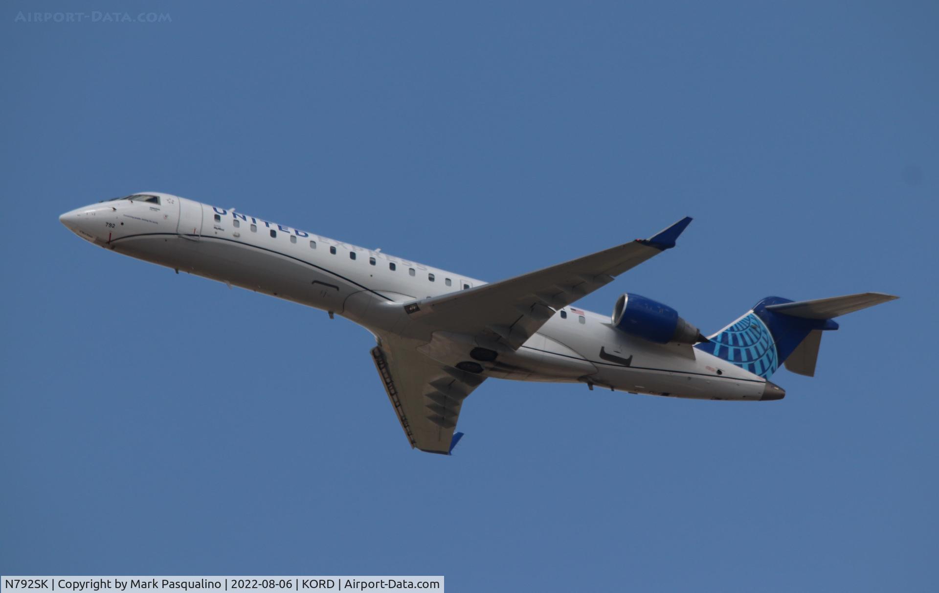 N792SK, 2009 Bombardier CRJ-700 (CL-600-2C10) Regional Jet C/N 10294, CL-600-2C10