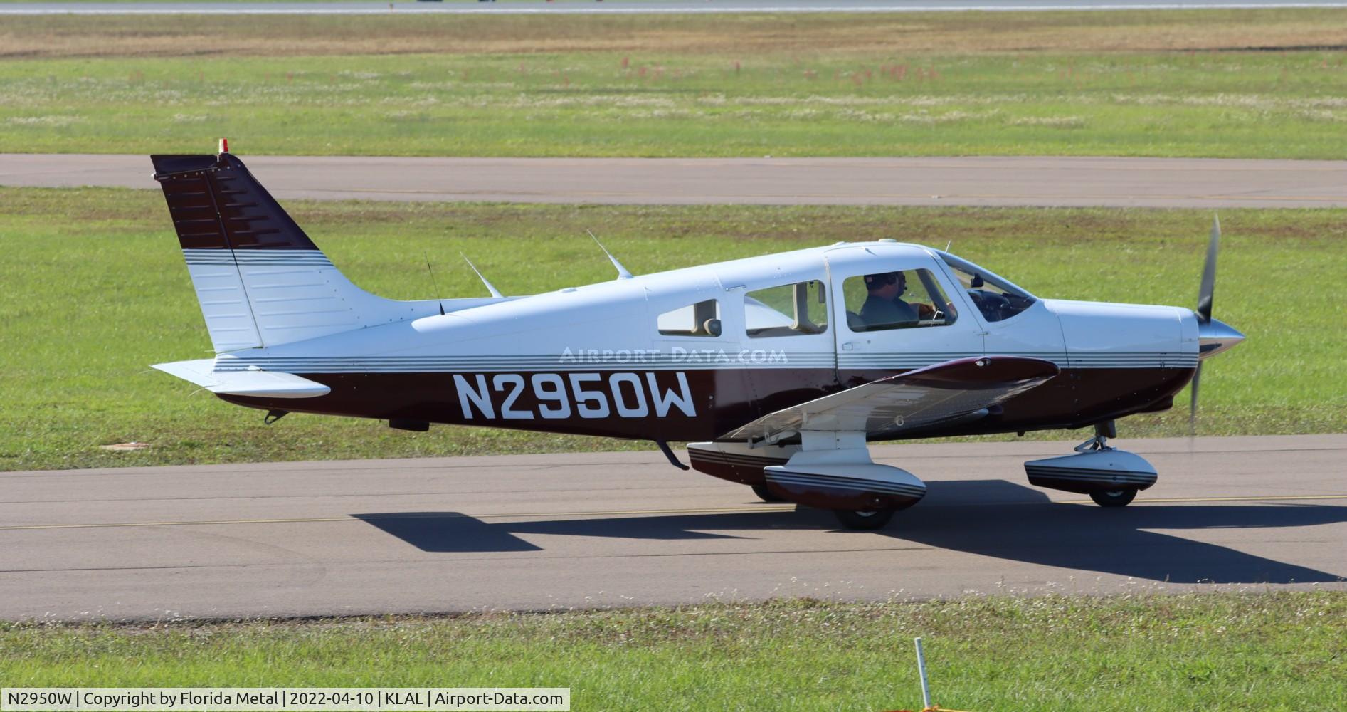 N2950W, 1979 Piper PA-28-161 C/N 28--7916577, Sun N Fun 2022