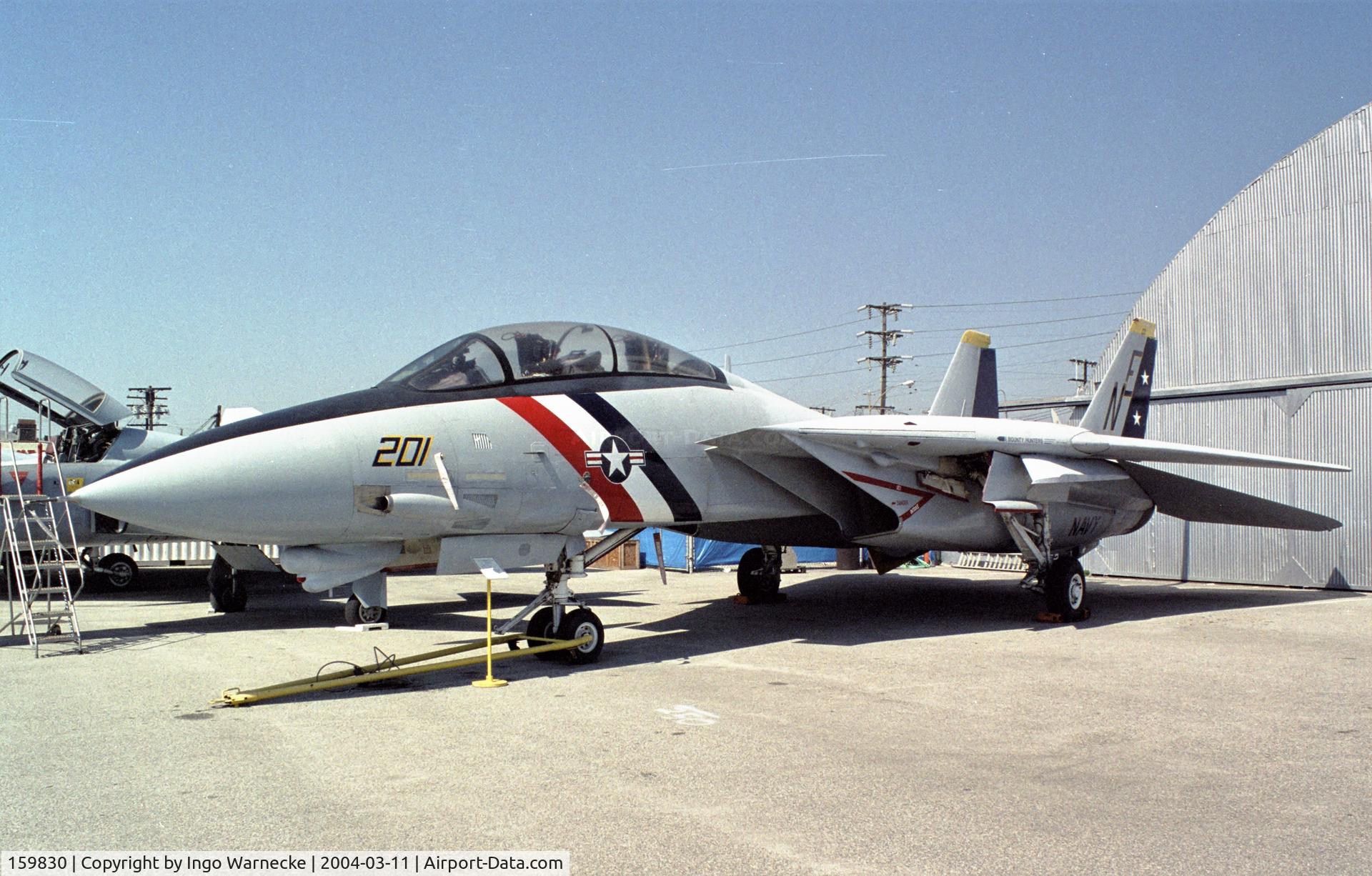 159830, Grumman F-14A C/N 190, Grumman F-14A Tomcat at the Western Museum of Flight, Hawthorne CA