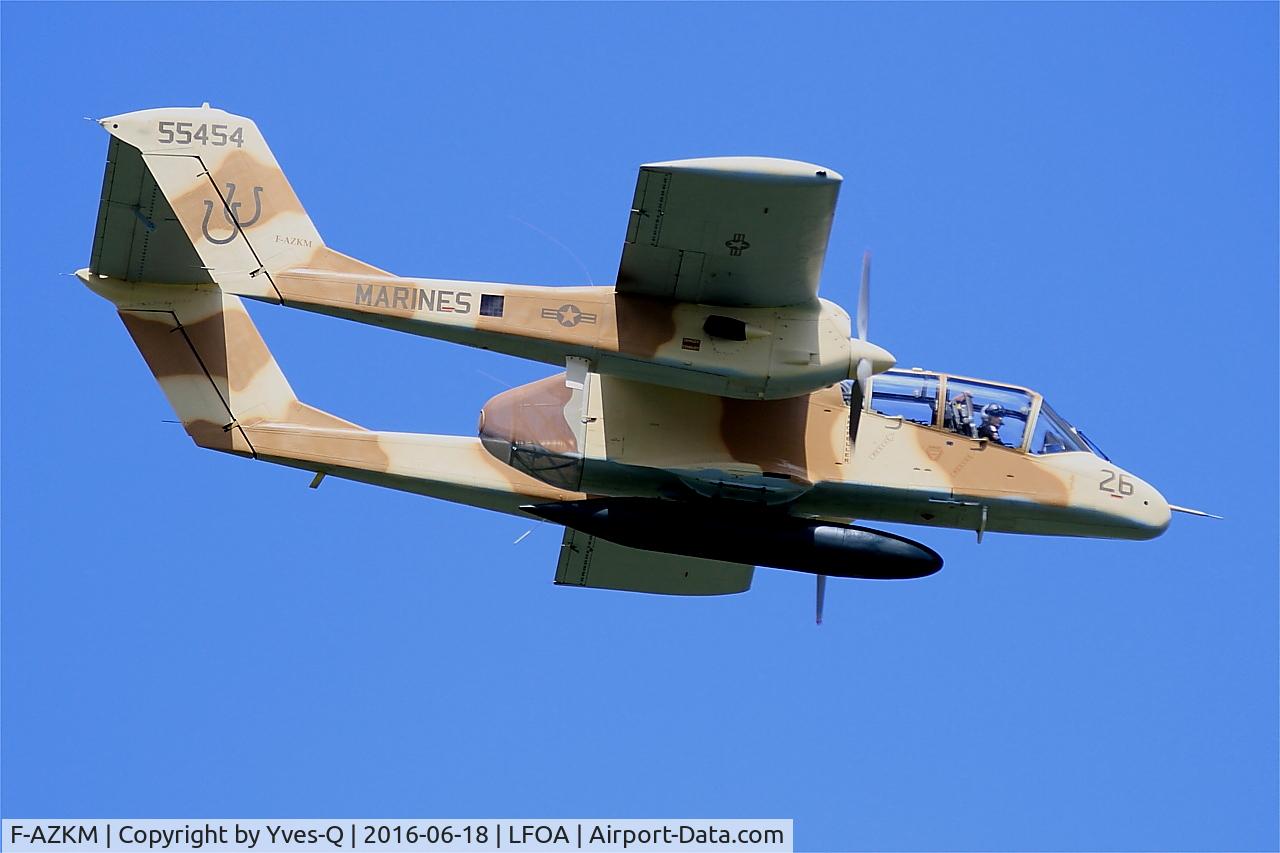 F-AZKM, 1971 North American OV-10B Bronco C/N 338-9 (305-65), North American OV-10B Bronco, On display, Avord Air Base 702 (LFOA) Open day 2016