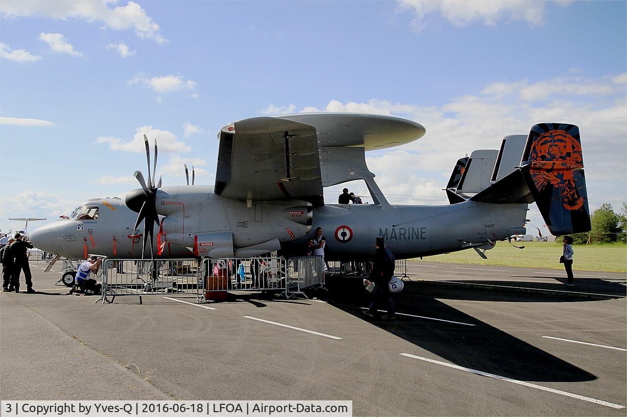 3, Northrop Grumman E-2C Hawkeye C/N FR-3, Grumman E-2C Hawkeye, Static display, Avord Air Base 702 (LFOA) Open day 2016