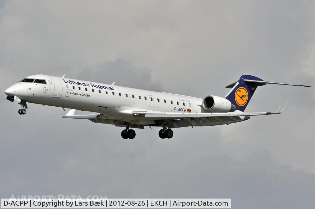 D-ACPP, 2003 Bombardier CRJ-701ER (CL-600-2C10) Regional Jet C/N 10086, RWY22L