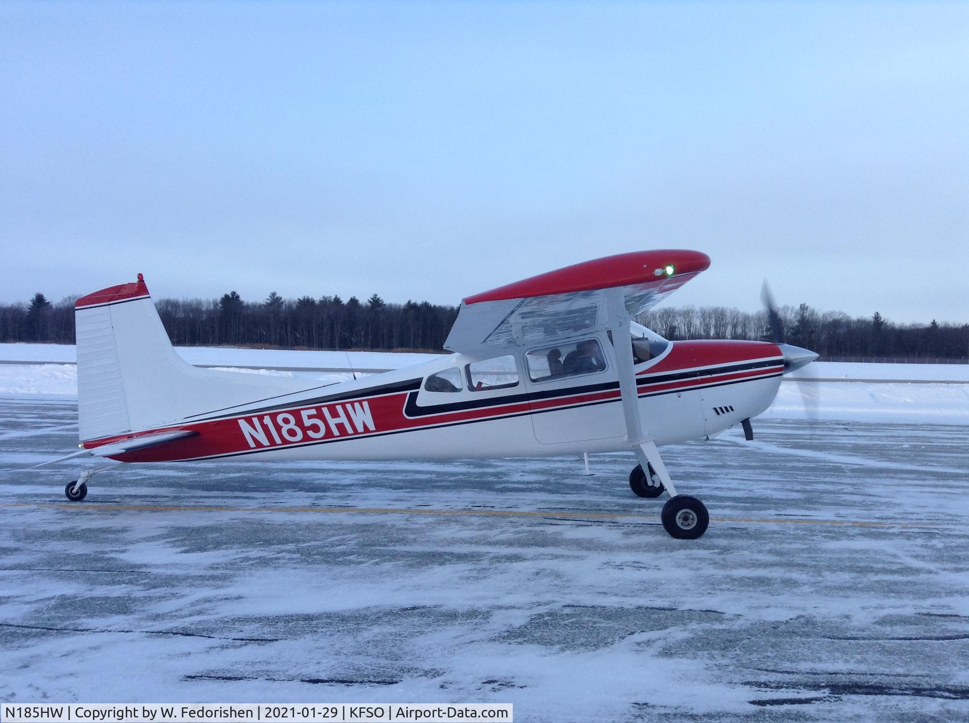 N185HW, 1974 Cessna A185F Skywagon 185 C/N 18502504, New paint January 2021 by Prestige Aircraft in Vermont.