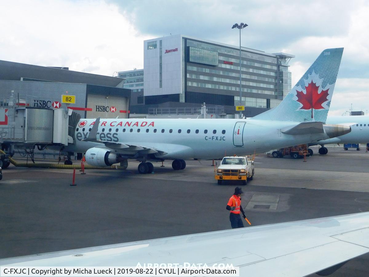 C-FXJC, 2009 Embraer 175LR (ERJ-170-200LR) C/N 17000287, At Trudeau International