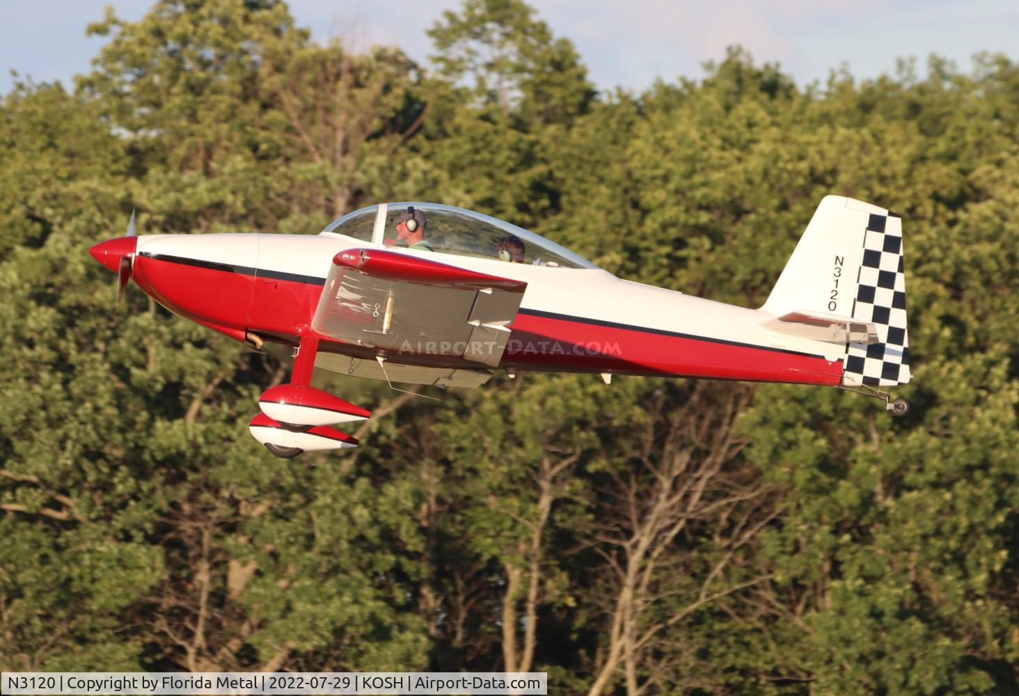 N3120, 2018 Vans RV-8 C/N 81927, OSH 2022