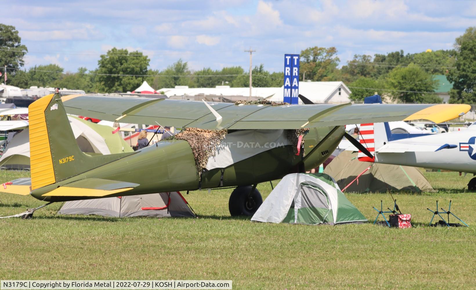 N3179C, 1954 Cessna 180 C/N 30978, OSH 2022