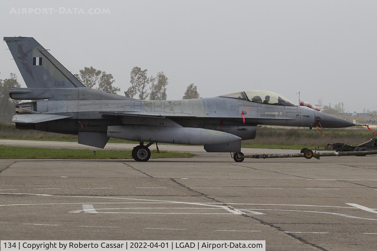 134, 1988 General Dynamics F-16C Fighting Falcon C/N 2Y-25, Exercise Iniochos 2022