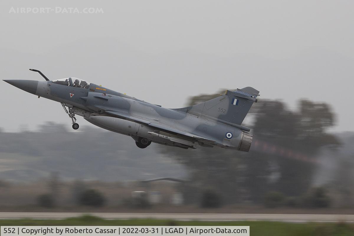 552, Dassault Mirage 2000-5EG C/N 552, Exercise Iniochos 2022