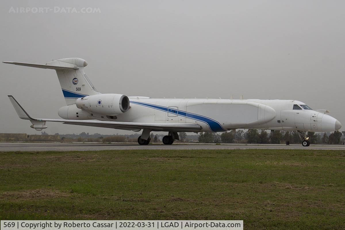 569, 2005 Gulfstream Aerospace GV SP (G550) Eitam C/N 5069, Exercise Iniochos 2022