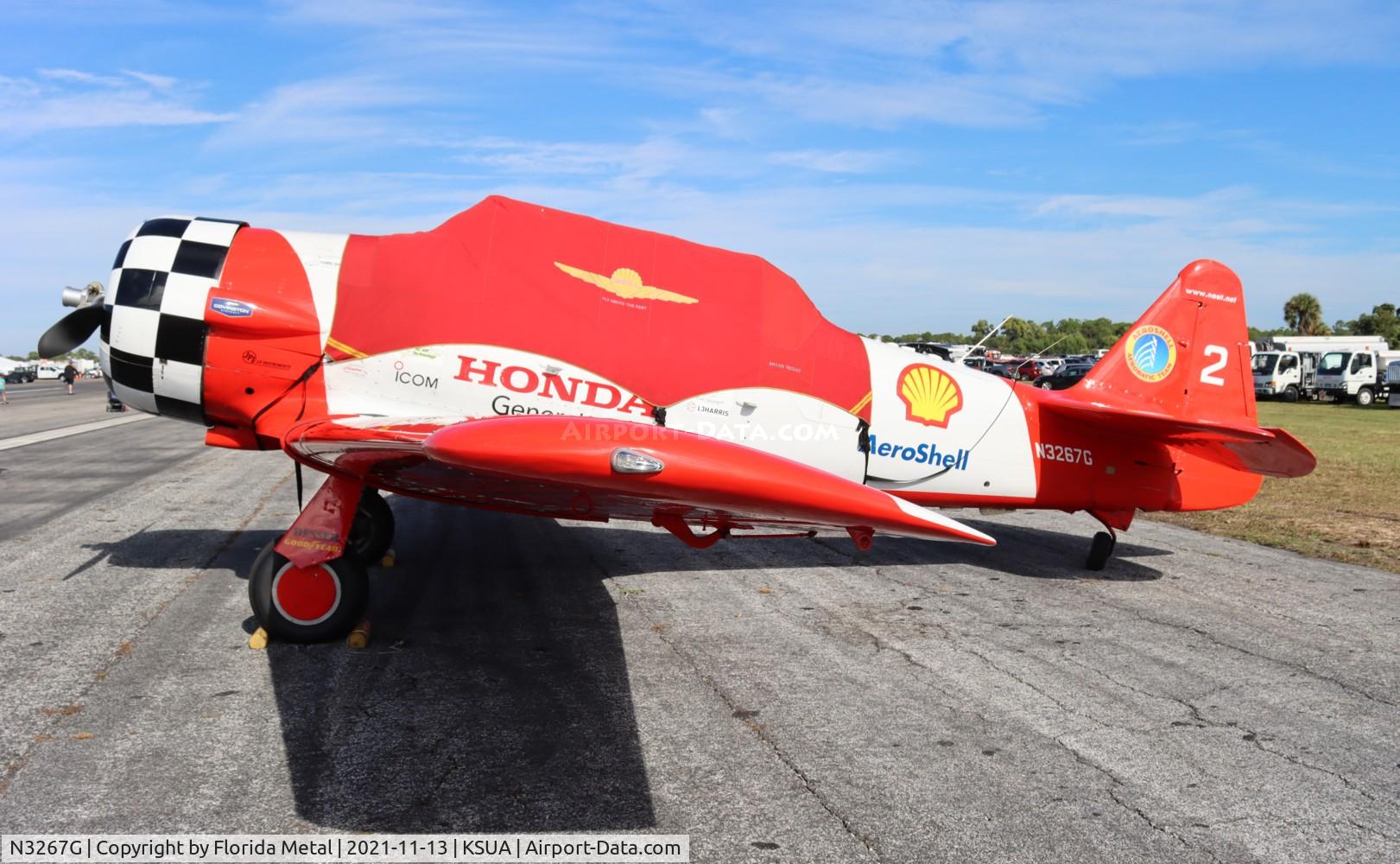 N3267G, 1943 North American SNJ-5 Texan C/N 88-15114, Stuart 2021
