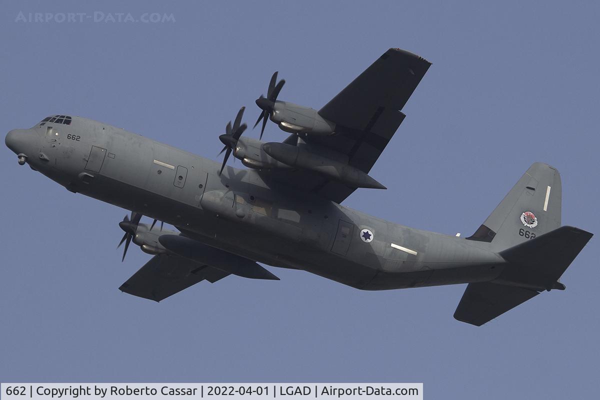 662, 2013 Lockheed Martin C-130J-30 Shimshon C/N 382-5742, Exercise Iniochos 2022