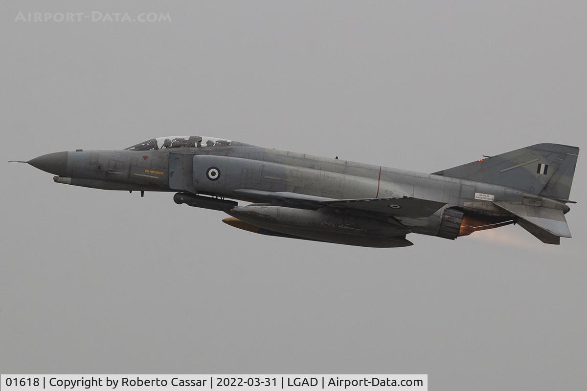 01618, 1974 McDonnell Douglas F-4E AUP Phantom II C/N 4827, Exercise Iniochos 2022