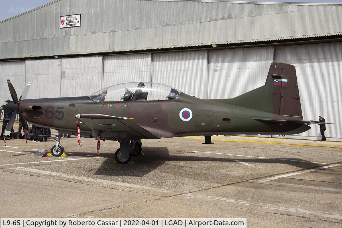 L9-65, Pilatus PC-9M Hudournik C/N 638, Exercise Iniochos 2022