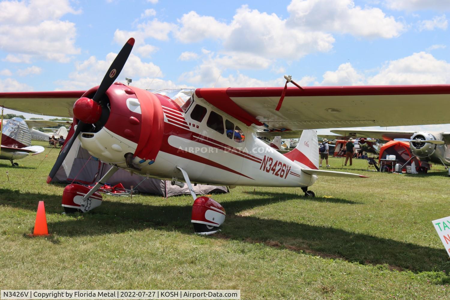 N3426V, 1948 Cessna 190 C/N 7111, Cessna 190