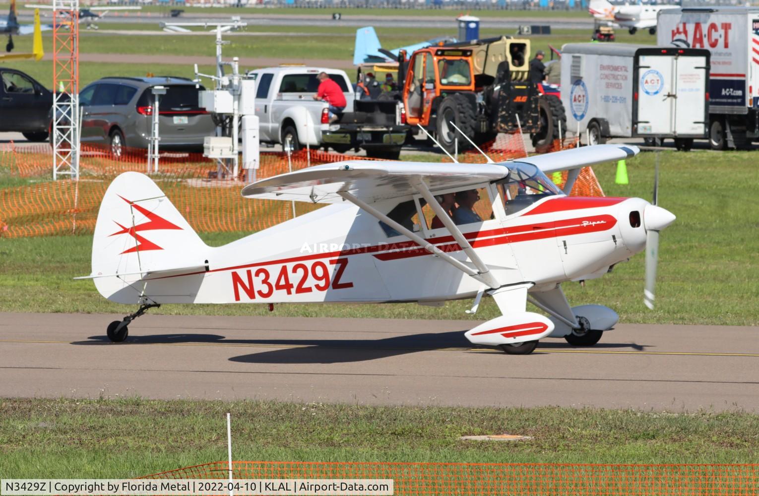 N3429Z, 1960 Piper PA-22-150 C/N 22-7343, Sun N fun 2022