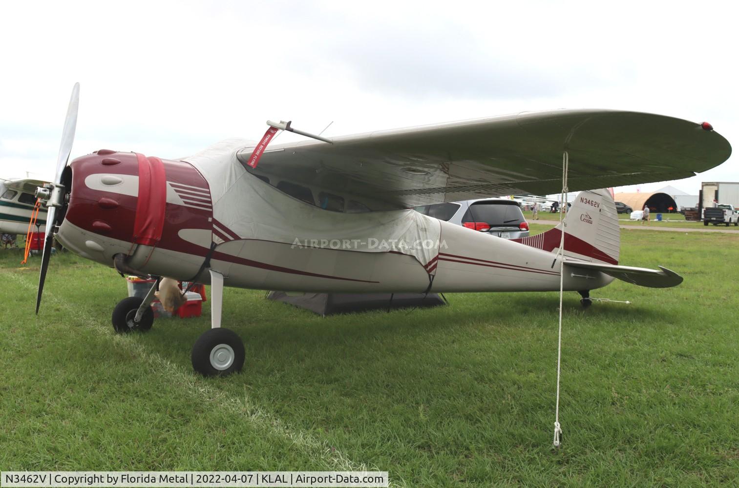 N3462V, 1948 Cessna 195A C/N 7187, Sun N Fun 2022