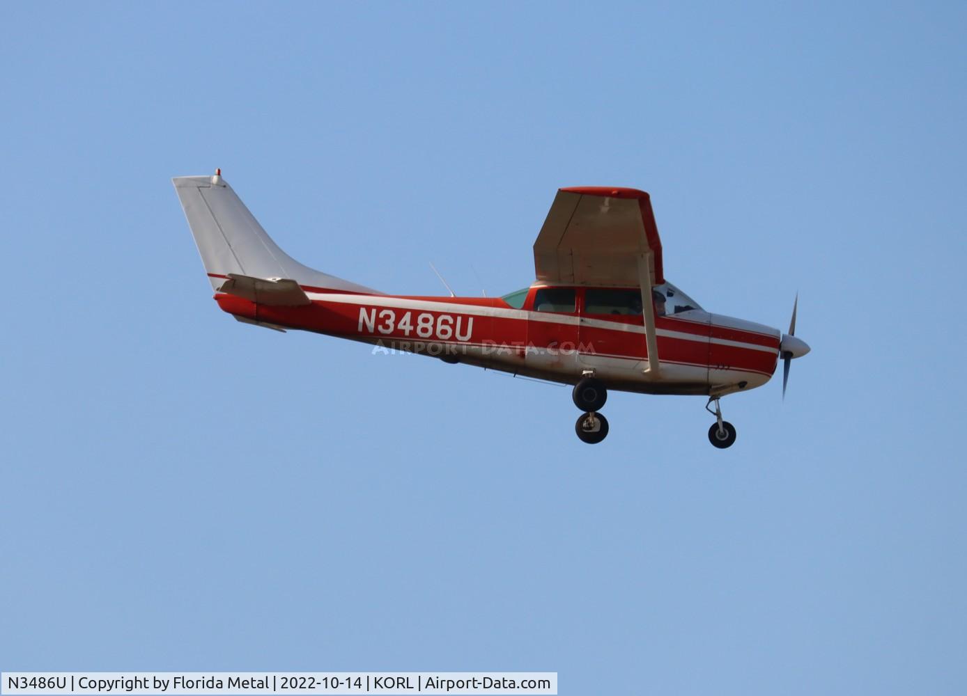 N3486U, 1963 Cessna 182F Skylane C/N 18254886, ORL 2022