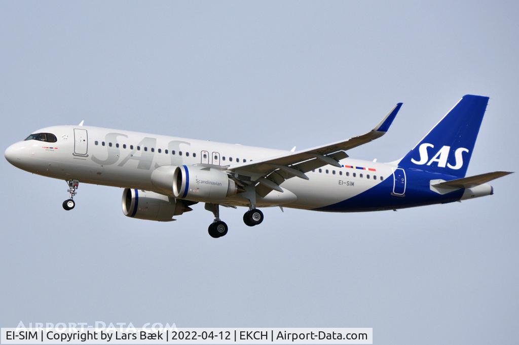 EI-SIM, 2022 Airbus A320-251N C/N 10761, RWY22L