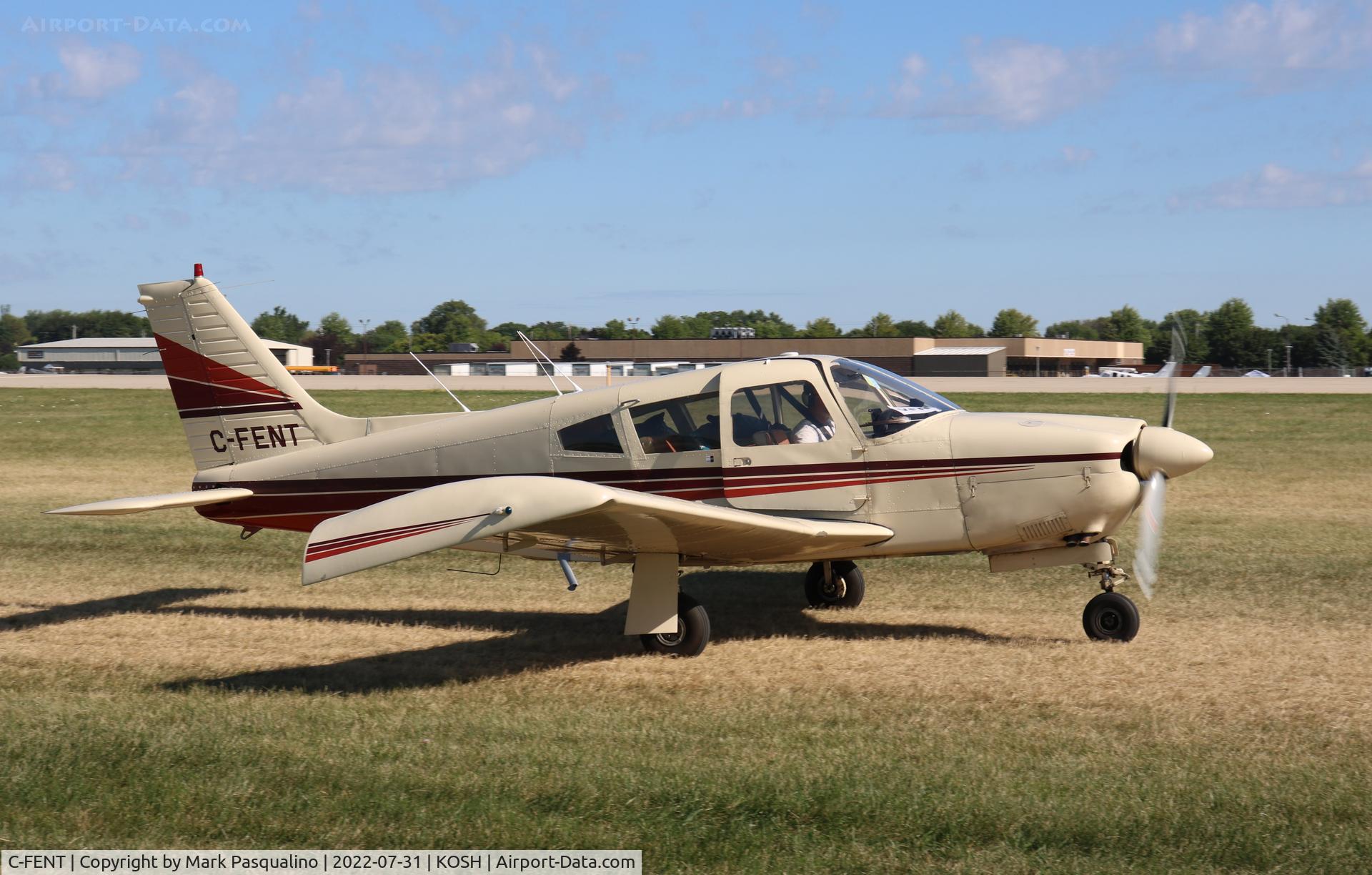 C-FENT, 1968 Piper PA-28R-180 Cherokee Arrow C/N 28R30574, Piper PA-28R-180