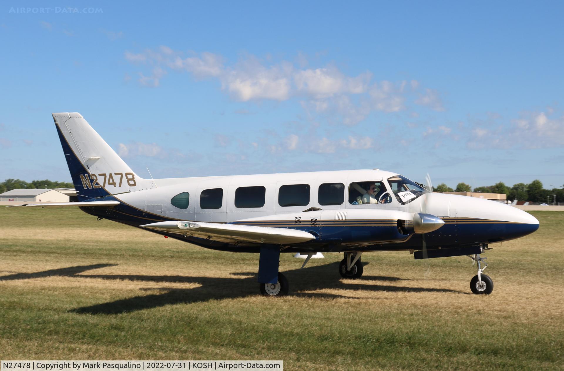 N27478, 1977 Piper PA-31-350 Chieftain C/N 31-7852026, Piper PA-31-350