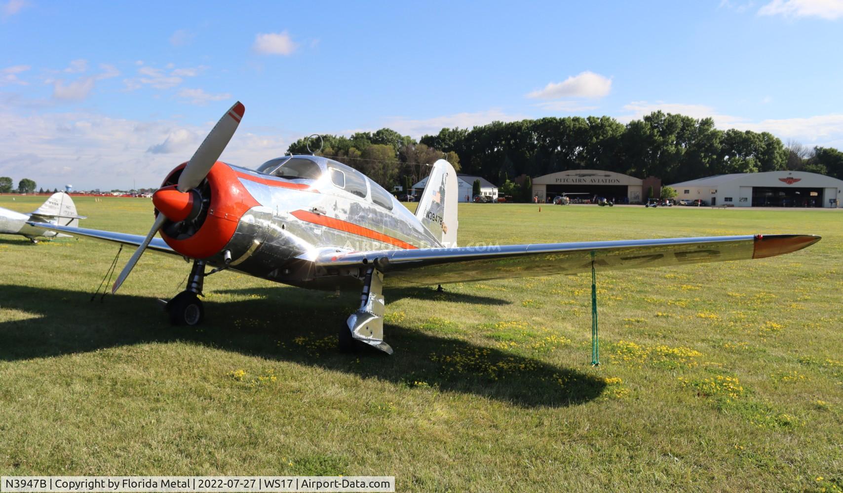 N3947B, 1940 Harlow PJC-2 C/N 6, OSH 2022