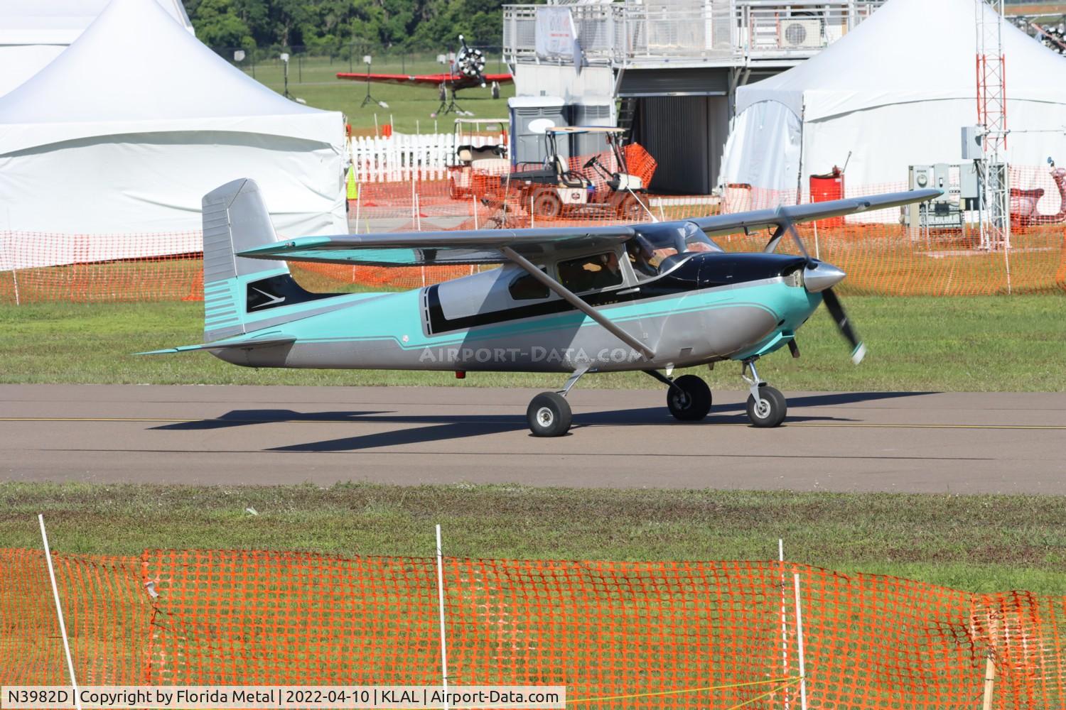 N3982D, 1957 Cessna 182A Skylane C/N 34682, Sun N Fun 2022