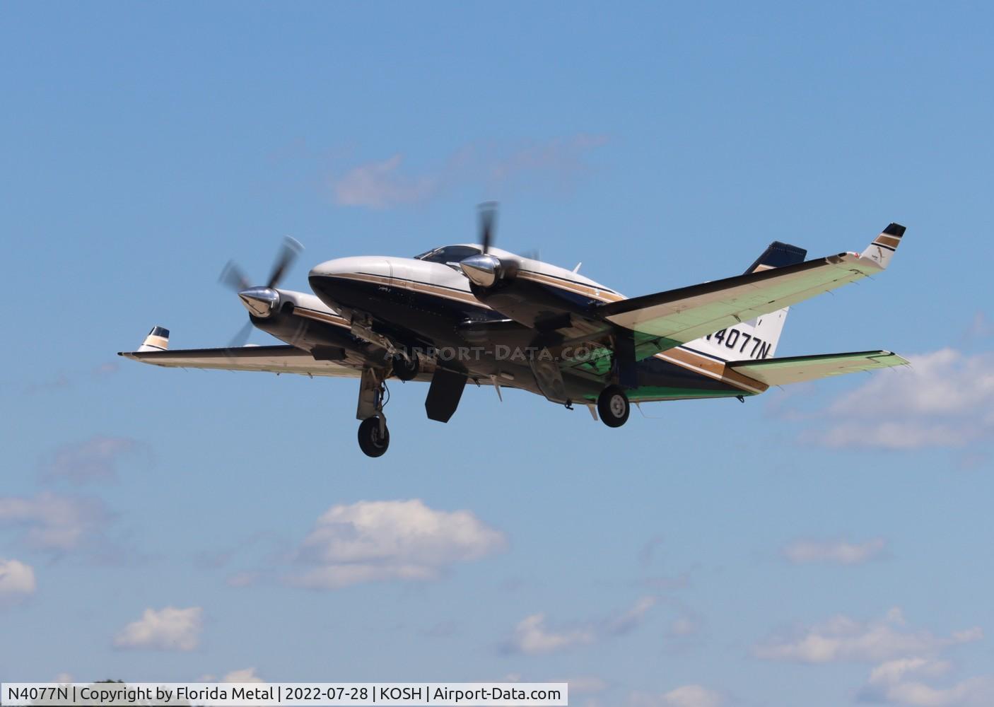 N4077N, Piper PA-31-310 Navajo C/N 31-8112027, OSH 2022