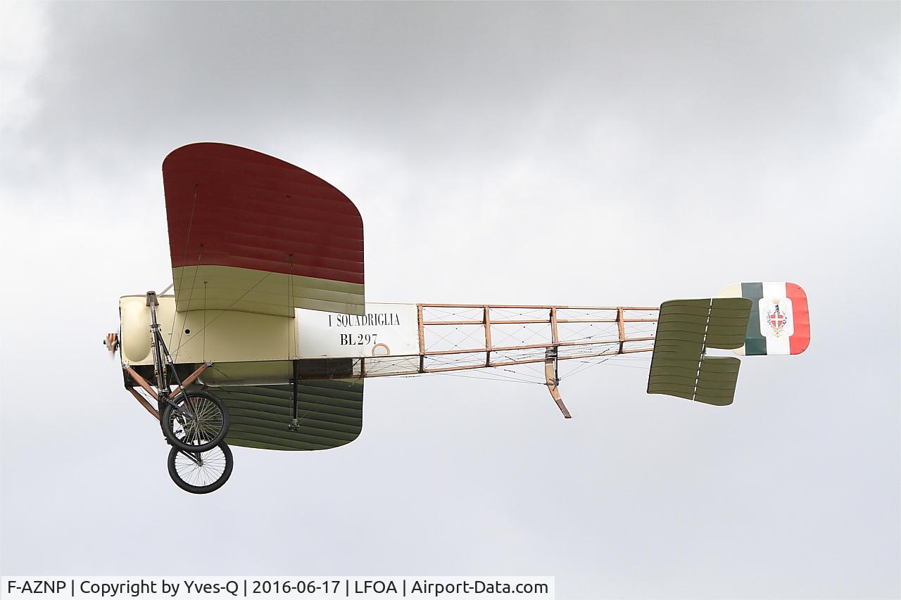F-AZNP, 1998 Bleriot XI-2 C/N 01.98, Bleriot XI.2, On display, Avord Air Base 702 (LFOA) Open day 2016