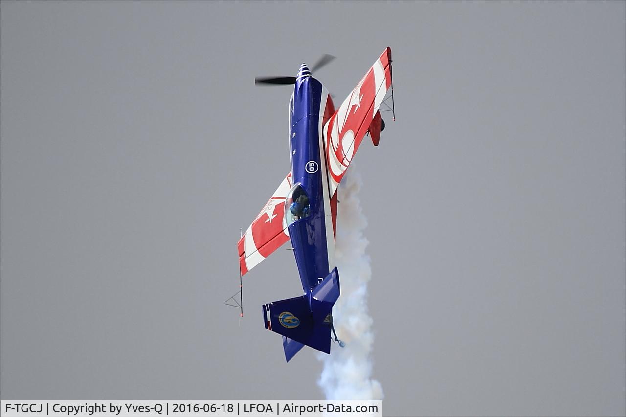 F-TGCJ, Extra EA-330SC C/N 05, Extra 330SC, French Air Force aerobatic team, On display, Avord Air Base 702 (LFOA) Open day 2016