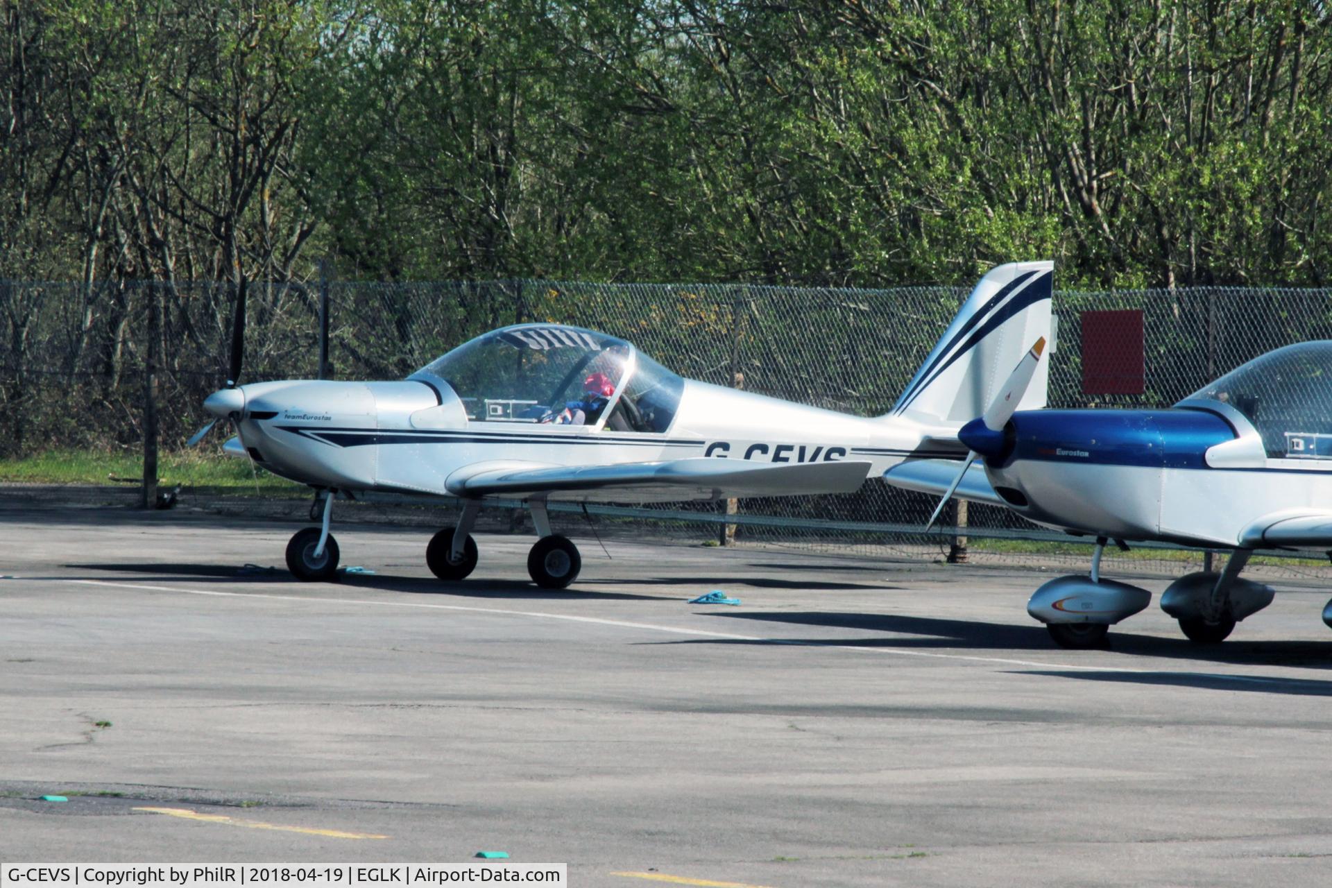 G-CEVS, 2007 Cosmik EV-97 TeamEurostar UK C/N 3102, G-CEVS 2007 EV-97 Team Eurostar Blackbushe