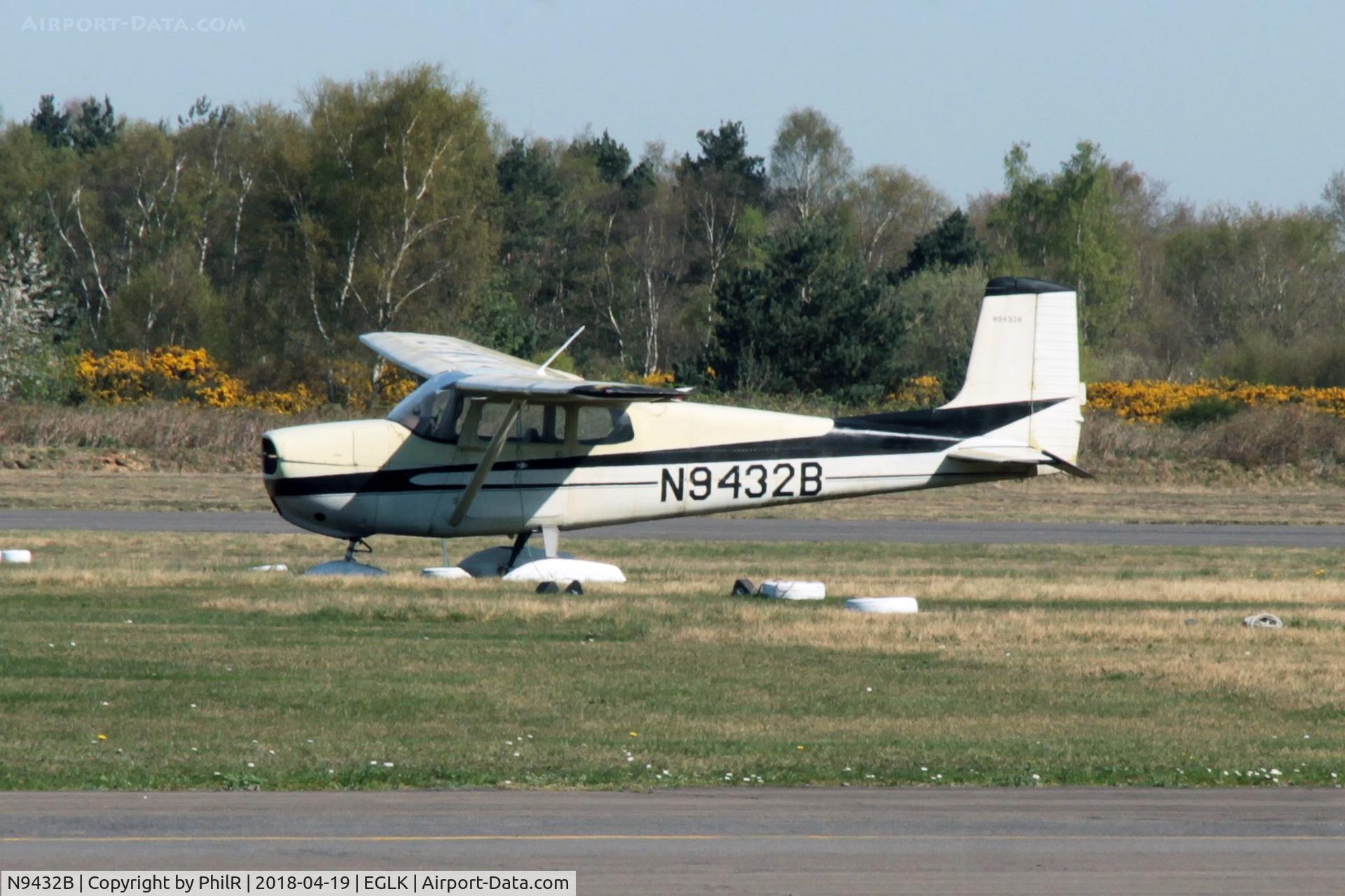 N9432B, 1958 Cessna 175 Skylark C/N 55232, N9432B 1958 Cessna 175 Skylark Blackbushe
