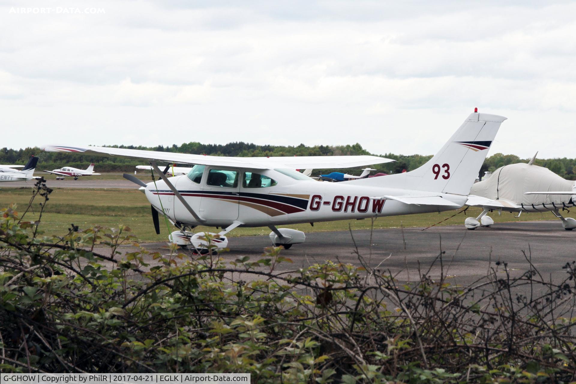 G-GHOW, 1980 Reims F182Q Skylane C/N 0151, G-GHOW 1980 Reims Cessna F182Q Blackbushe
