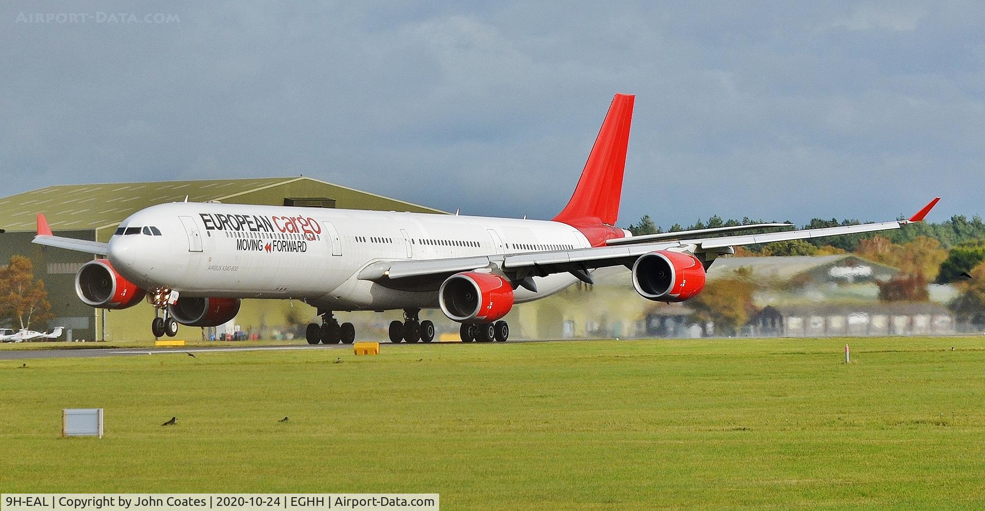 9H-EAL, 2005 Airbus A340-642 C/N 622, Departing off 26