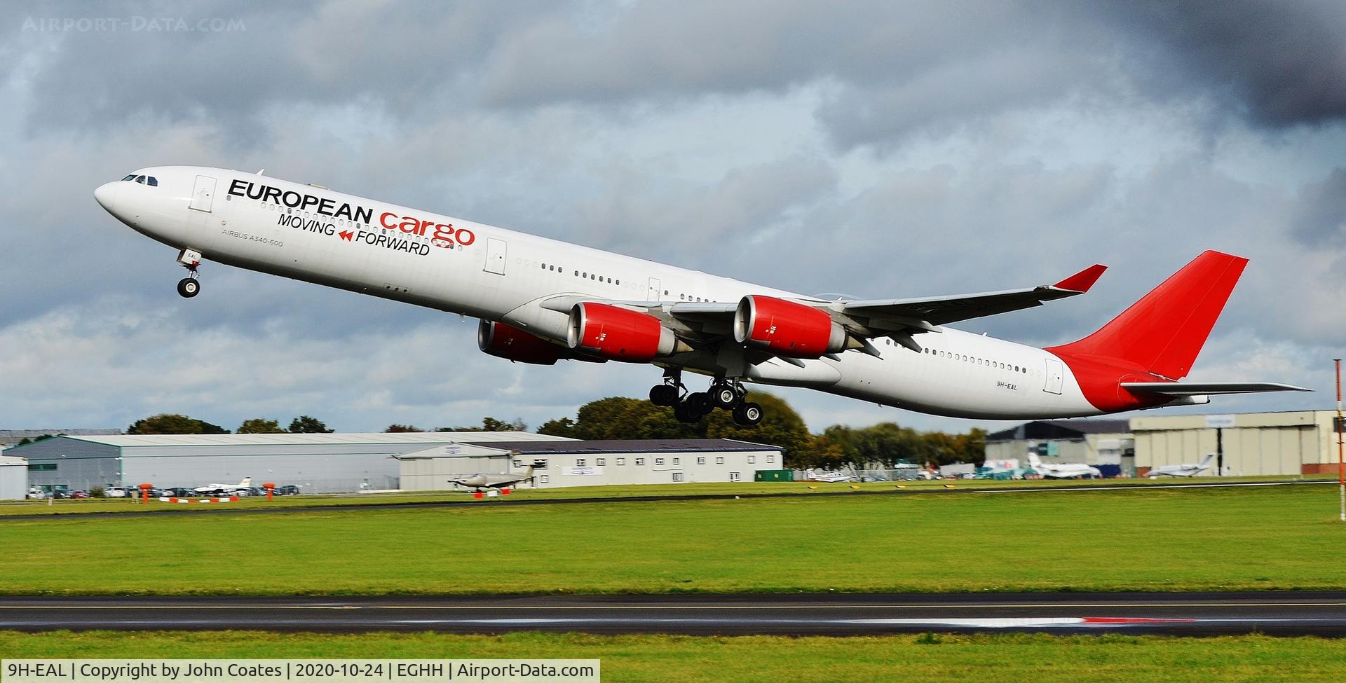 9H-EAL, 2005 Airbus A340-642 C/N 622, Departing off 26
