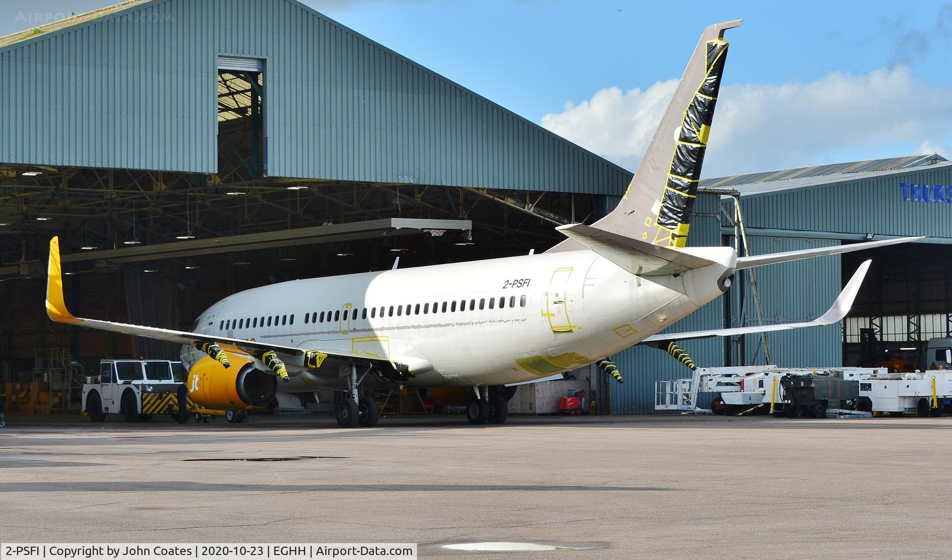 2-PSFI, 1987 Boeing 737-33A C/N 23631, At European Avn.