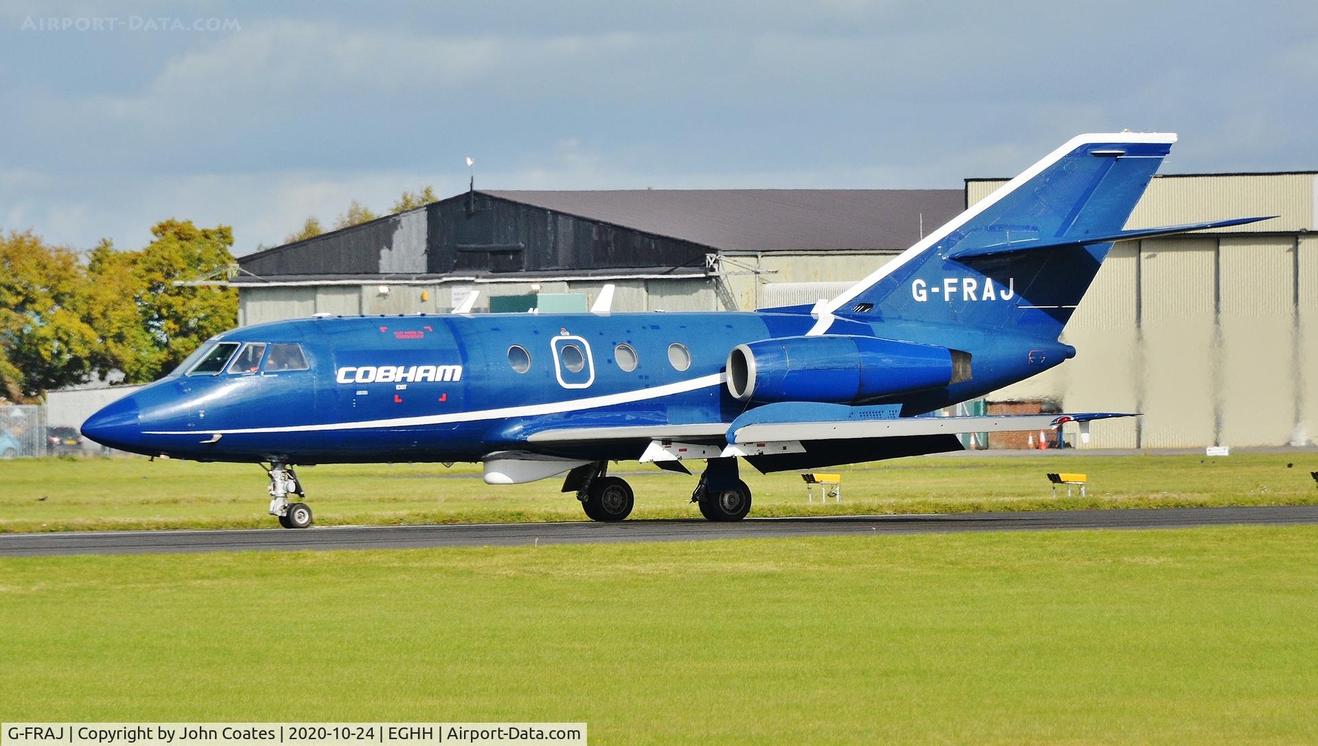 G-FRAJ, 1966 Dassault Falcon 20DC C/N 20, Arriving on 26