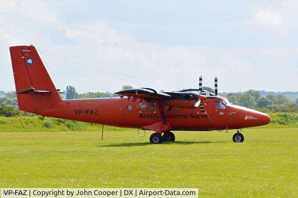 VP-FAZ, 1981 De Havilland Canada DHC-6-300 Twin Otter C/N 748, @IWMDuxford