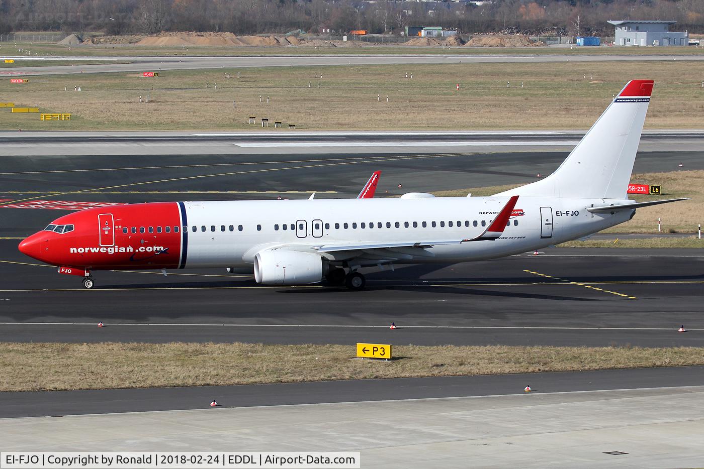 EI-FJO, 2016 Boeing 737-8JP C/N 42076, at dus