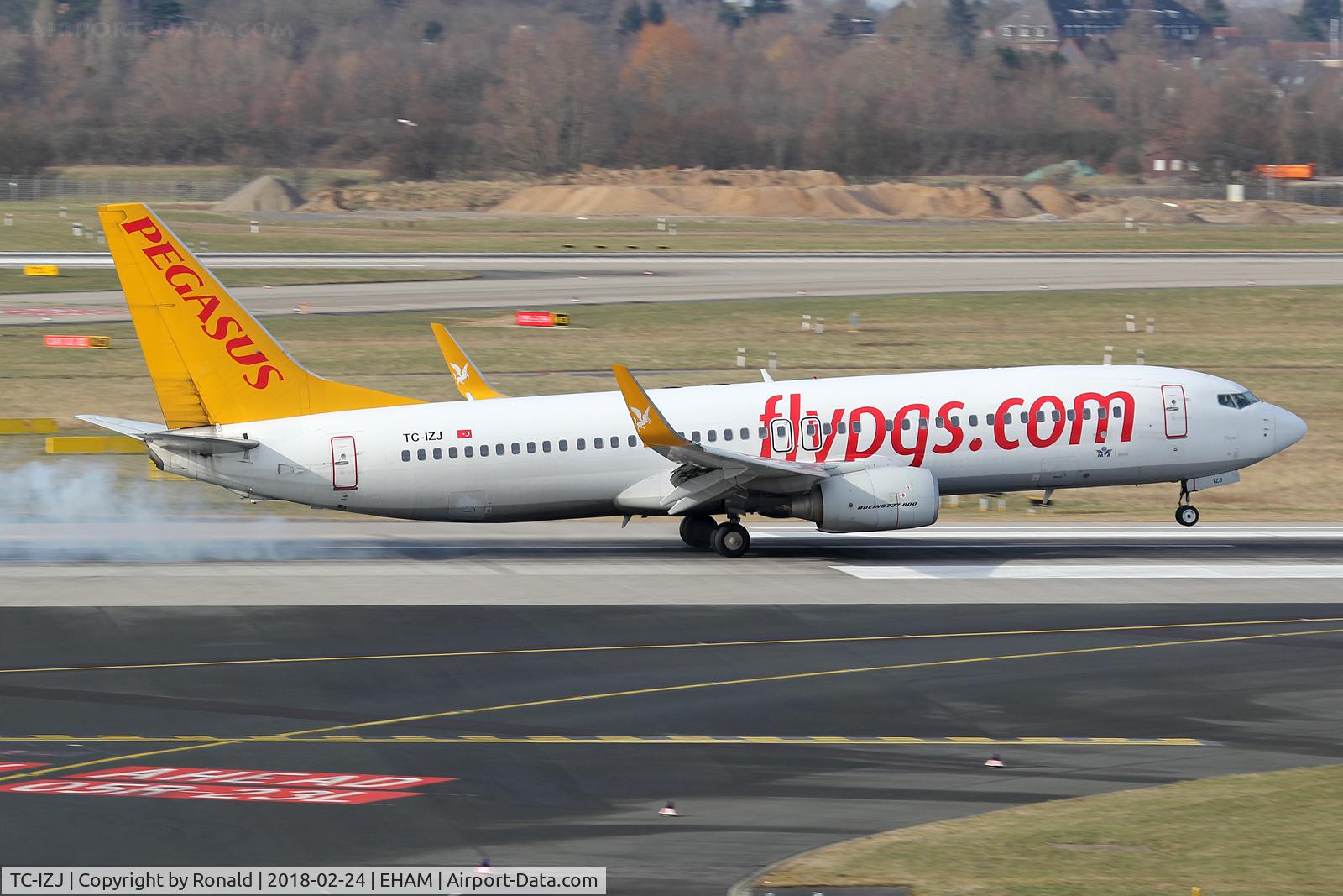 TC-IZJ, 2007 Boeing 737-82R C/N 35700/2435, at spl