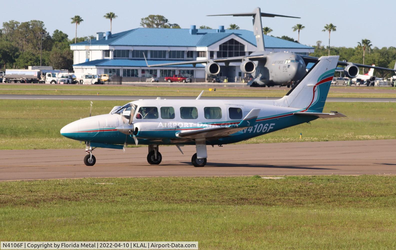 N4106F, 1982 Piper PA-31-350 Chieftain C/N 31-8252034, Sun N Fun 2022