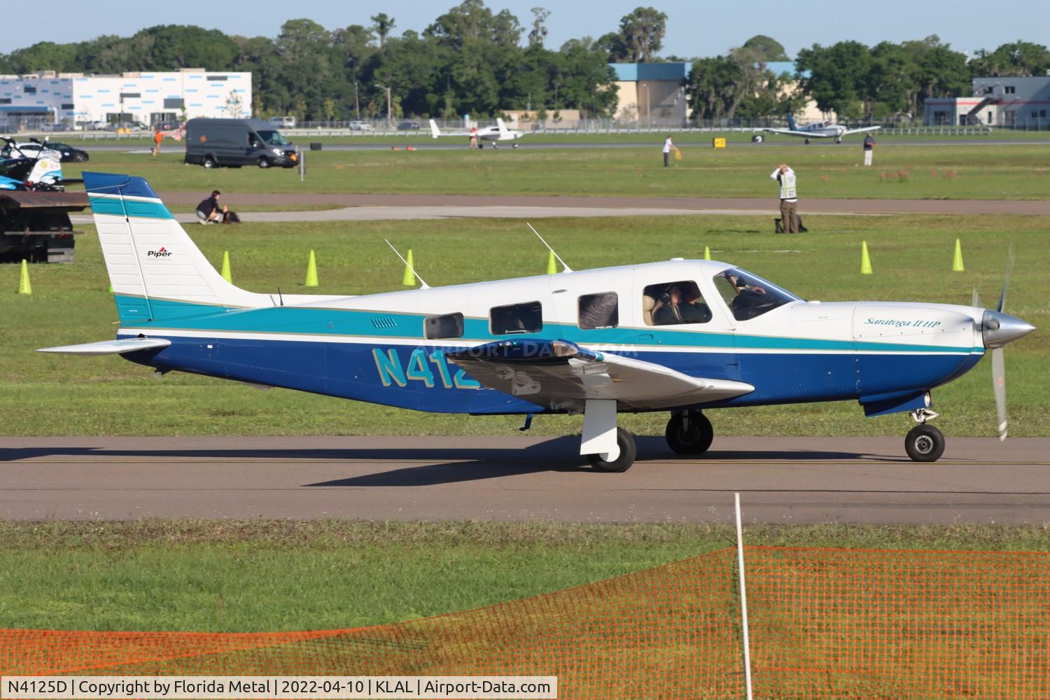 N4125D, 1998 Piper PA-32R-301 C/N 3246103, Sun N fun 2022