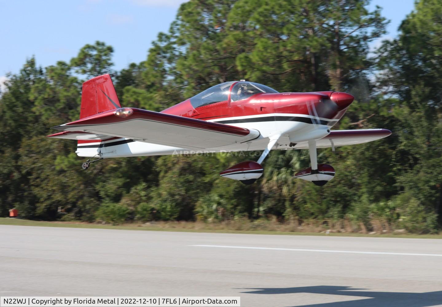 N22WJ, 2011 Vans RV-7 C/N 73604, Spruce Creek 2022