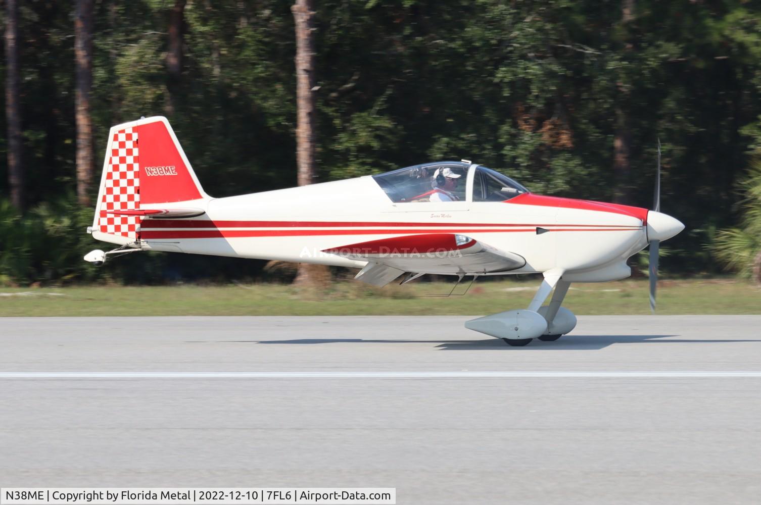 N38ME, 1997 Van's RV-6 C/N 20924, Spruce Creek 2022