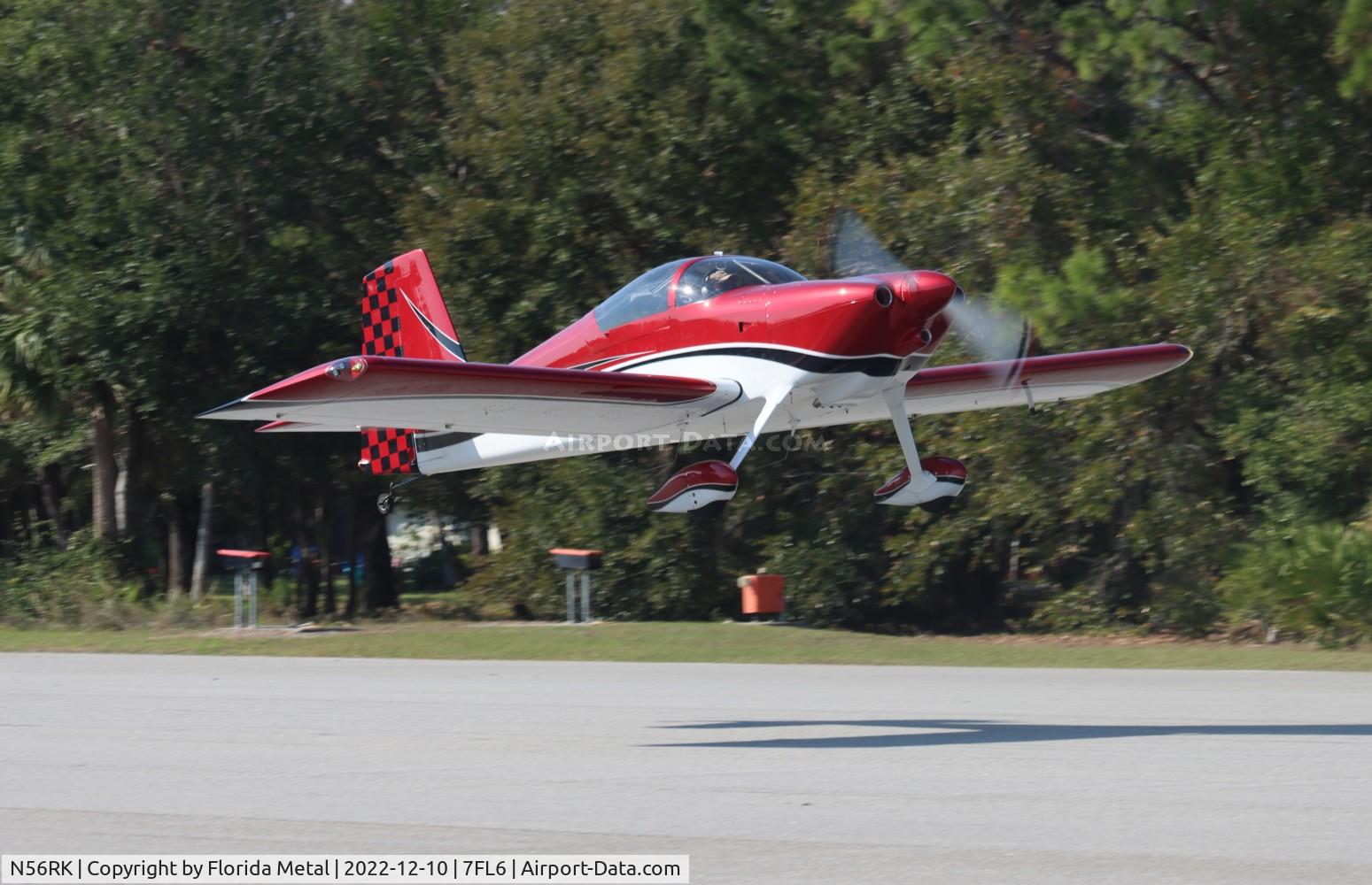 N56RK, Vans RV-7 C/N 73401, Spruce Creek 2022