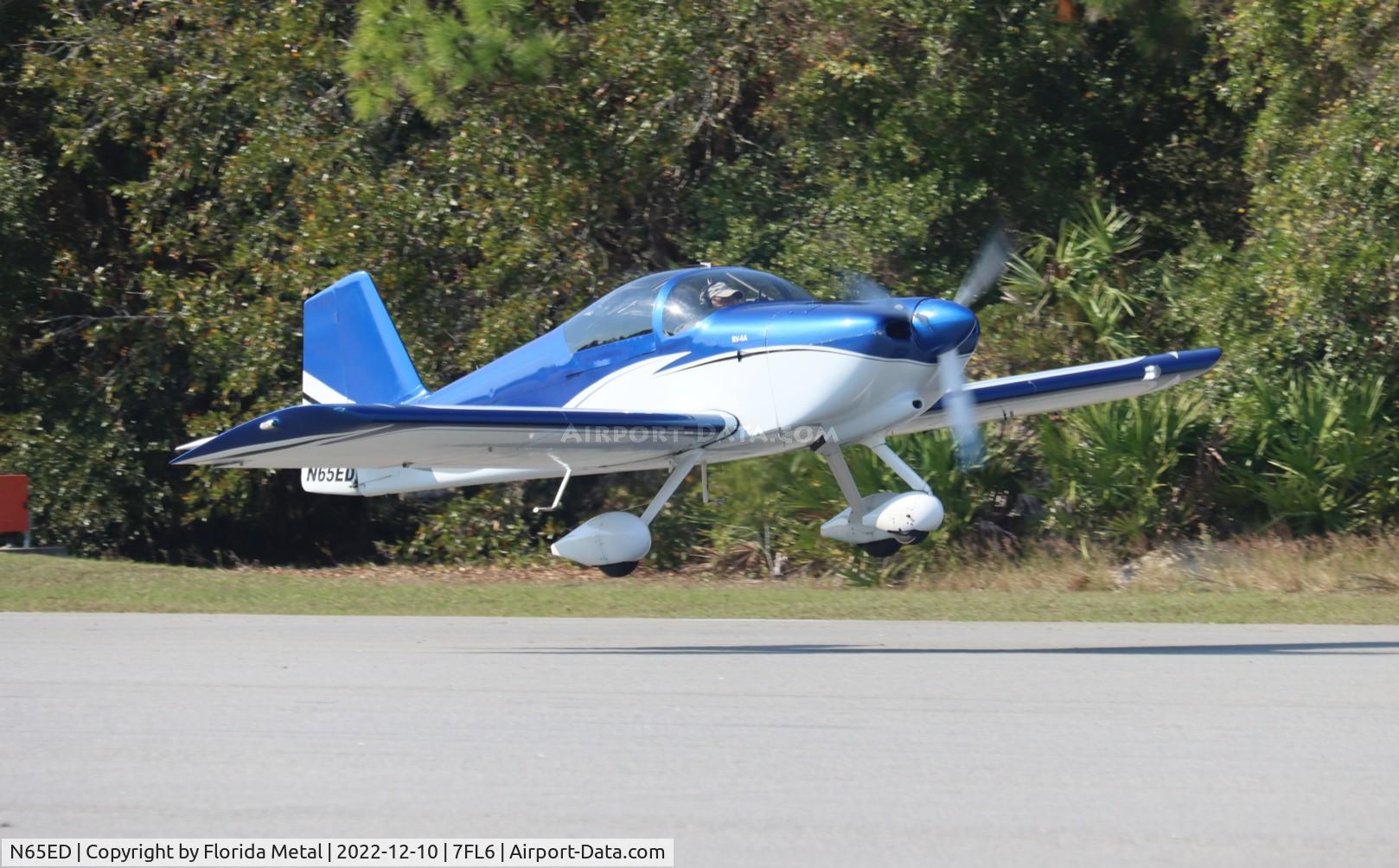 N65ED, Vans RV-6A C/N 22397, Spruce Creek 2022