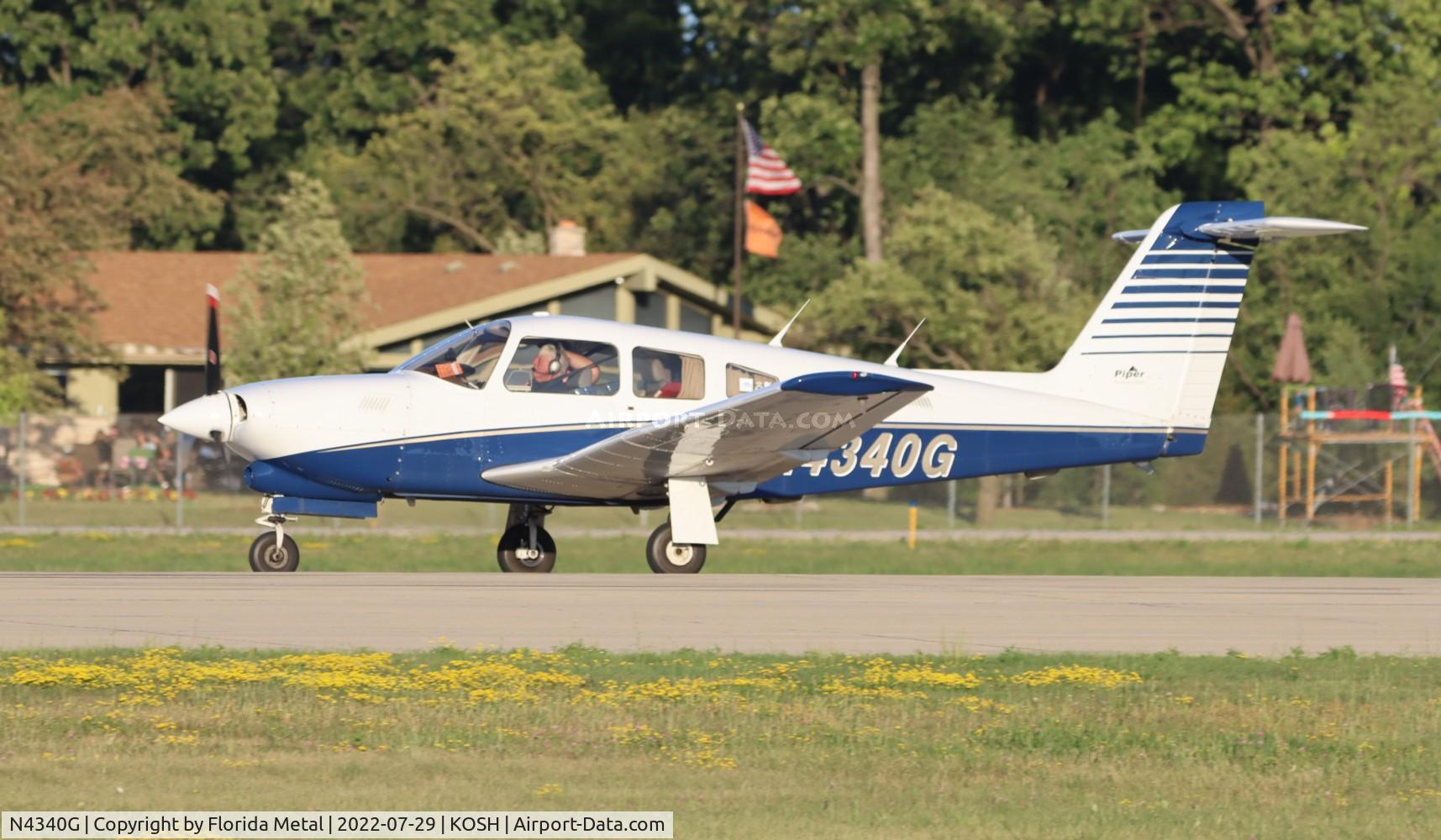 N4340G, 1984 Piper PA-28RT-201T Arrow IV C/N 28R-8431015, OSH 2022
