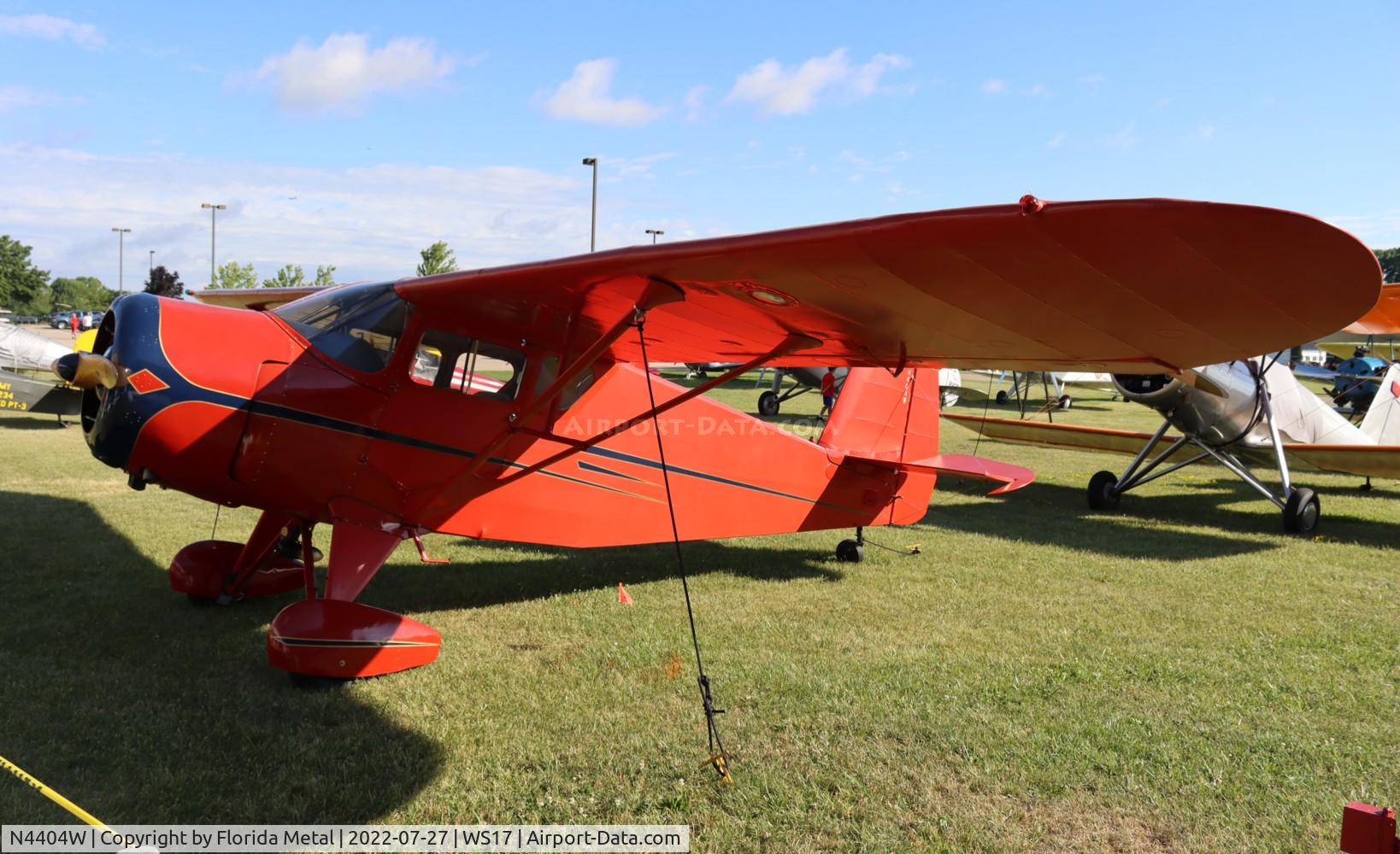 N4404W, Rearwin Cloudster 8135 C/N 828, OSH 2022