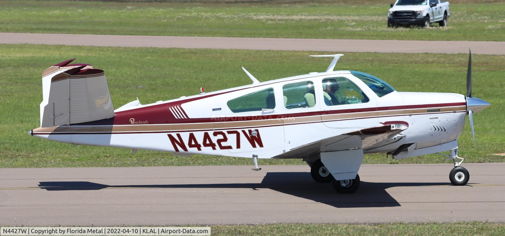 N4427W, 1974 Beech V35B Bonanza C/N D-9605, Sun N fun 2022